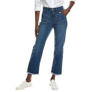 Jones New York Womens  Lexington Girlfriend Jean, Purple